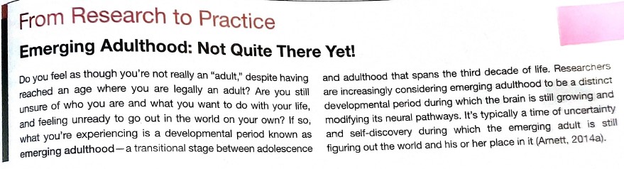 Emerging Adulthood Article